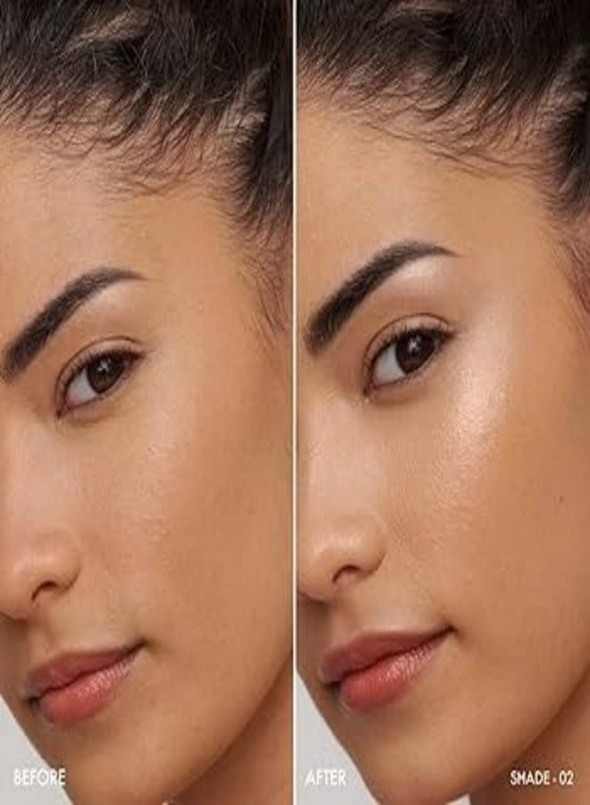 SEPHORA Collection Gleam & Go – Second-Skin Liquid Highlighter 02 On The Clock (Warm Gold Shimmer) – 7 mL Radiant Glow Highlighter - Image 3